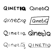 Qinetiq logo concepts